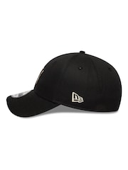 New Era Black Faux Deer Print Infill 9Forty New York Yankees Cap - Image 4 of 7