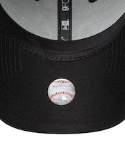 New Era Black Faux Deer Print Infill 9Forty New York Yankees Cap - Image 7 of 7