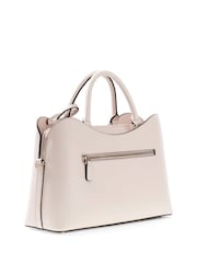 Guess Grey Janie Girlfriend Satchel Bag - Image 2 of 4