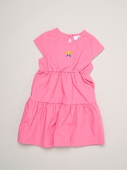 Miss Pink Floral Print And Chambray Dresses 2 Pack - Image 4 of 5