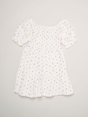 Miss Pink Floral Print And Chambray Dresses 2 Pack - Image 5 of 5