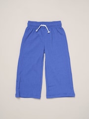 Miss Blue Lisbon Printed Ringer Tee And Wide-Leg Set - Image 4 of 5