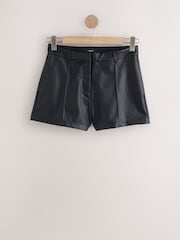 Noir - Short en similicuir - Image 6 de 8
