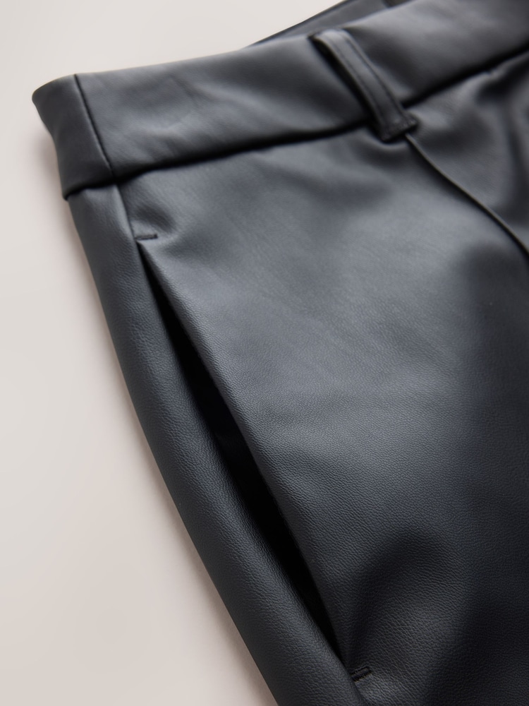 Noir - Short en similicuir - Image 8 de 8