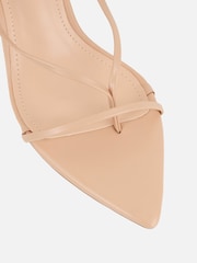 Simmi London Nude Gigi Strappy Heeled Sandals - Image 4 of 4