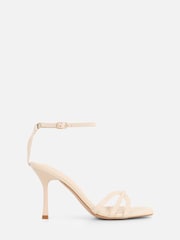 Simmi London Cream Meela Heeled Sandals - Image 2 of 4