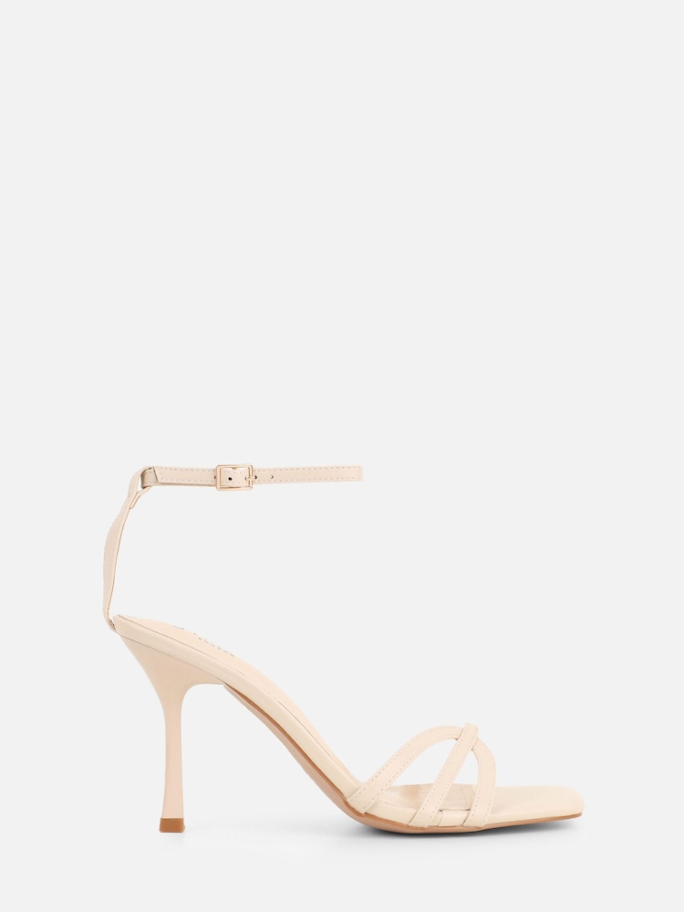 Simmi London Cream Meela Heeled Sandals - Image 2 of 4
