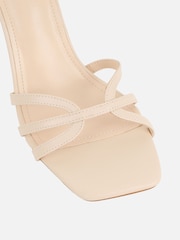 Simmi London Cream Meela Heeled Sandals - Image 4 of 4