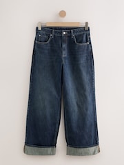 Dunkelblau - Boyfriend-Jeans zum Umkrempeln - Bild 6 von 8