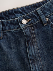 Dunkelblau - Boyfriend-Jeans zum Umkrempeln - Bild 8 von 8