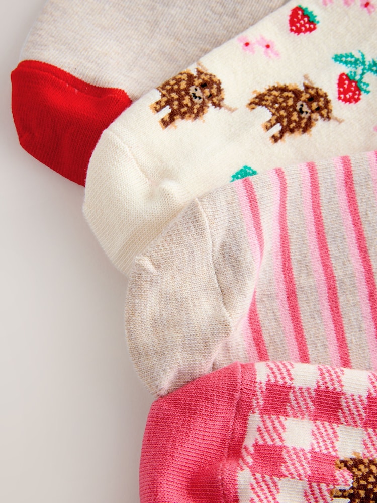 fresas - Hamish the Highland Cow Stripe Trainer Socks 4 Pack - Imagen 7 de 7 fresas - Hamish the Highland Cow Stripe Trainer Socks 4 Pack - Imagen 7 de 7