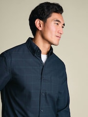 Charles Tyrwhitt Blue Check Non-Iron Twill Shirt - Image 2 of 5