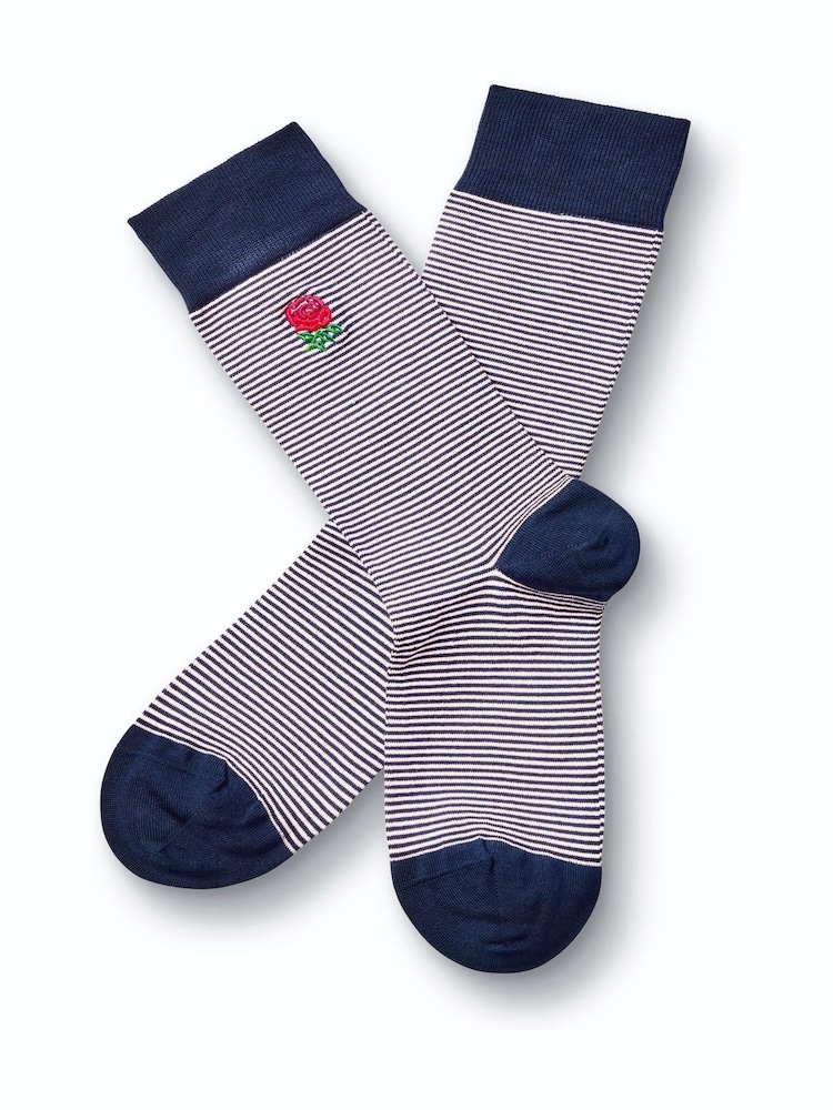 Charles Tyrwhitt Blue Design Socks - Image 1 of 2 Charles Tyrwhitt Blue Design Socks - Image 1 of 2