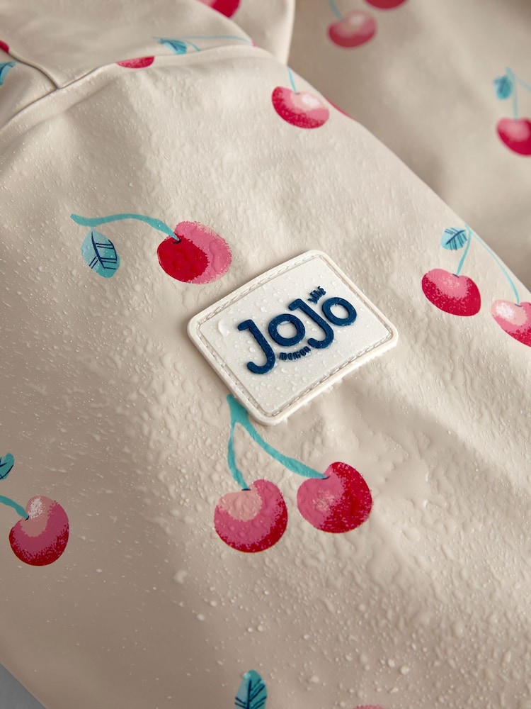 JoJo Maman Bébé Stone Cherry Waterproof Cosy Lined Fisherman Jacket - Image 6 of 6 JoJo Maman Bébé Stone Cherry Waterproof Cosy Lined Fisherman Jacket - Image 6 of 6
