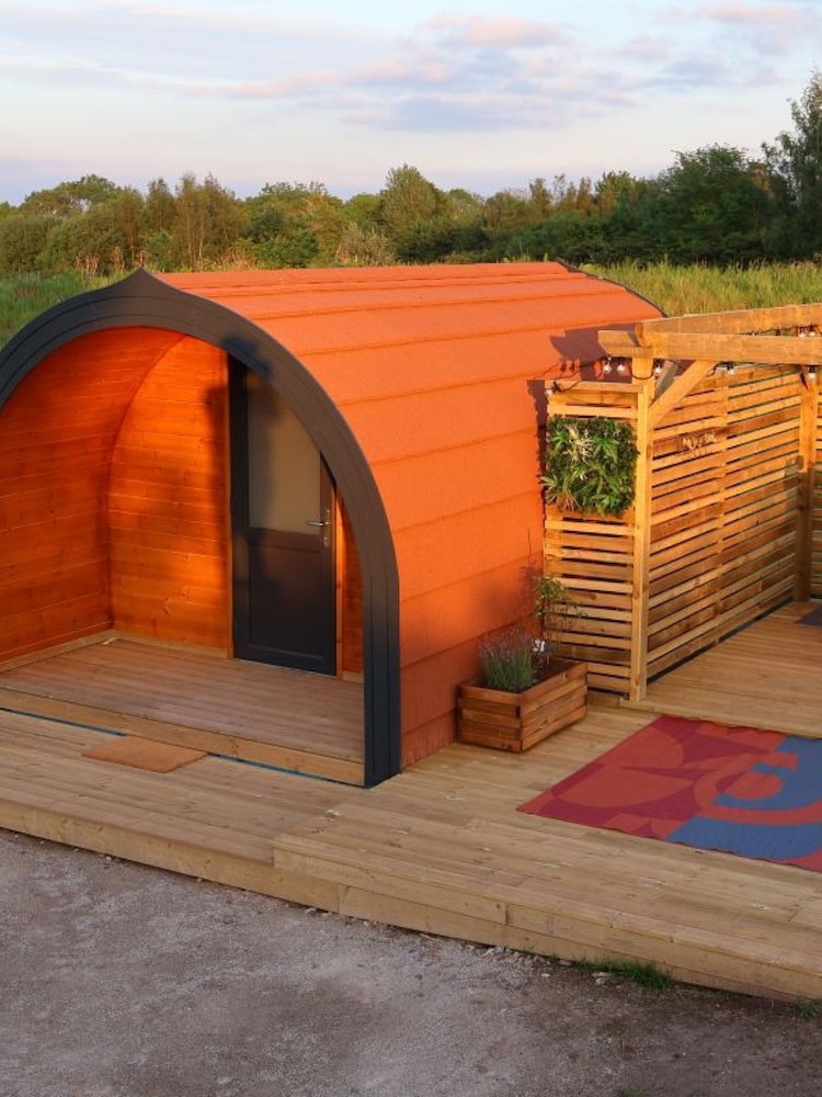 Virgin Experience Days One Night Lancashire Glamping Break with Wood Fired Hot Tub For 2 at Stanley Villa - Image 1 of 4