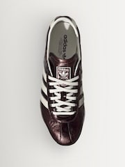 adidas Originals Maroon Red/White Tokyo Trainers - Image 4 of 10