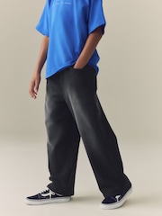Noir - Jean stretch taille élastique (3-16 ans) - Image 4 de 8