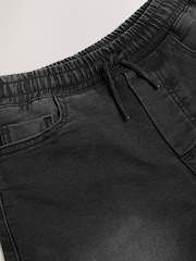 Noir - Jean stretch taille élastique (3-16 ans) - Image 8 de 8