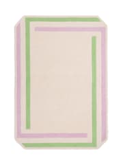 Origin Rugs Cream or Lavender Contour Rug - Image 4 of 5