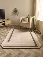 Origin Rugs Beige or Brown Contour Rug - Image 1 of 5