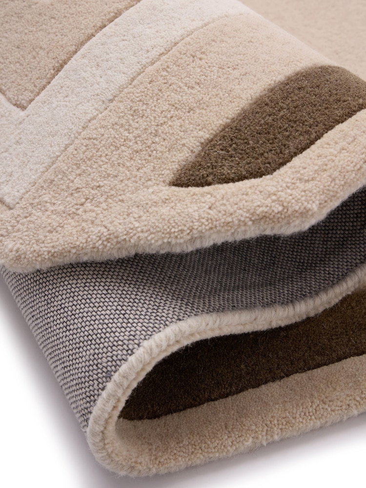 Origin Rugs Beige or Brown Contour Rug - Image 5 of 5