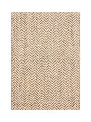 Origin Rugs Natural Jute Herringbone Rug - Image 5 of 5