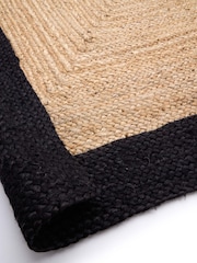 Origin Rugs Black Jute Rug - Image 2 of 5