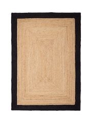 Origin Rugs Black Jute Rug - Image 5 of 5