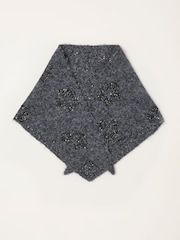FatFace Floral Sequin Triangle Scarf - Slika 3 iz 5