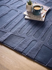 Origin Rugs Navy Pathway Rug - Image 2 of 5