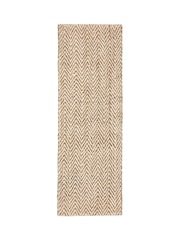 Origin Rugs Jute Herringbone Runner - صورة 5 من 5