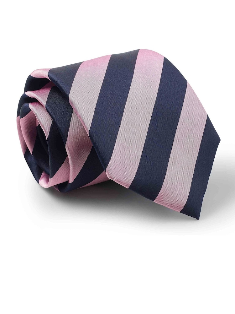 Savile Row Company Stripe Silk Tie - Image 1 of 1