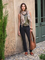 Animal - Pure Collection Wool Cashmere Ultrafine Lightweight Scarf - Bild 1 von 3