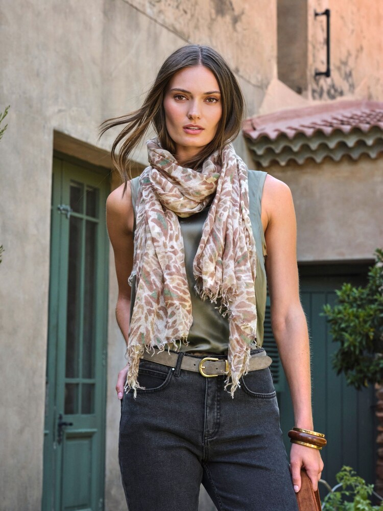 Animal - Pure Collection Wool Cashmere Ultrafine Lightweight Scarf - Bild 2 von 3