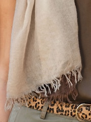 Braun - Pure Collection Wool Cashmere Ultrafine Lightweight Scarf - Bild 3 von 3