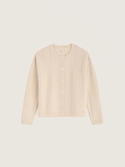 Seasalt Cornwall Natural Coweth Cardigan - Image 6 of 7