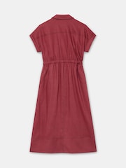 Mint Velvet Linen Midi Shirt Dress - Изображение 7 8