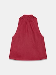 Mint Velvet Linen Halter T-Shirt - Bild 8 von 8