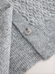 Grey Knitted Cardigan - Image 10 of 10