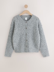 Grey Knitted Cardigan - Image 7 of 10