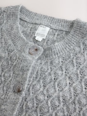 Grey Knitted Cardigan - Image 8 of 10