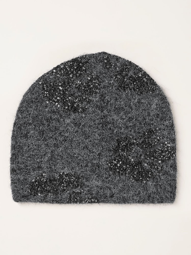 FatFace Floral Sequin Beanie - Slika 2 iz 3