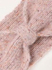 FatFace Pink Nep Twist Headband - Image 3 of 3