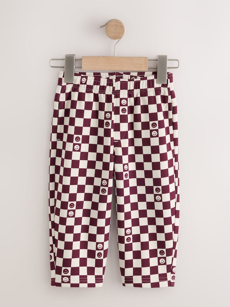 Multi Wide Printed Joggers Pack (3mths-7yrs) - Image 2 of 7