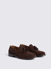 MOSS Brown Finchley Suede Shoes - Image 2 of 4