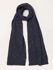 FatFace Cable Knit Scarf - תמונה 1 מתוך 3