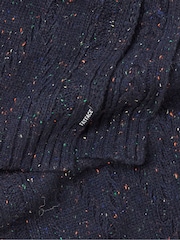 FatFace Cable Knit Scarf - תמונה 2 מתוך 3