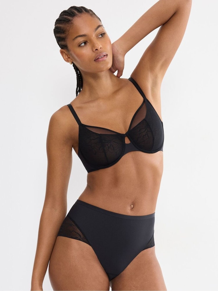 Triumph Black Wired Comfort Contour Bra - Image 1 of 4