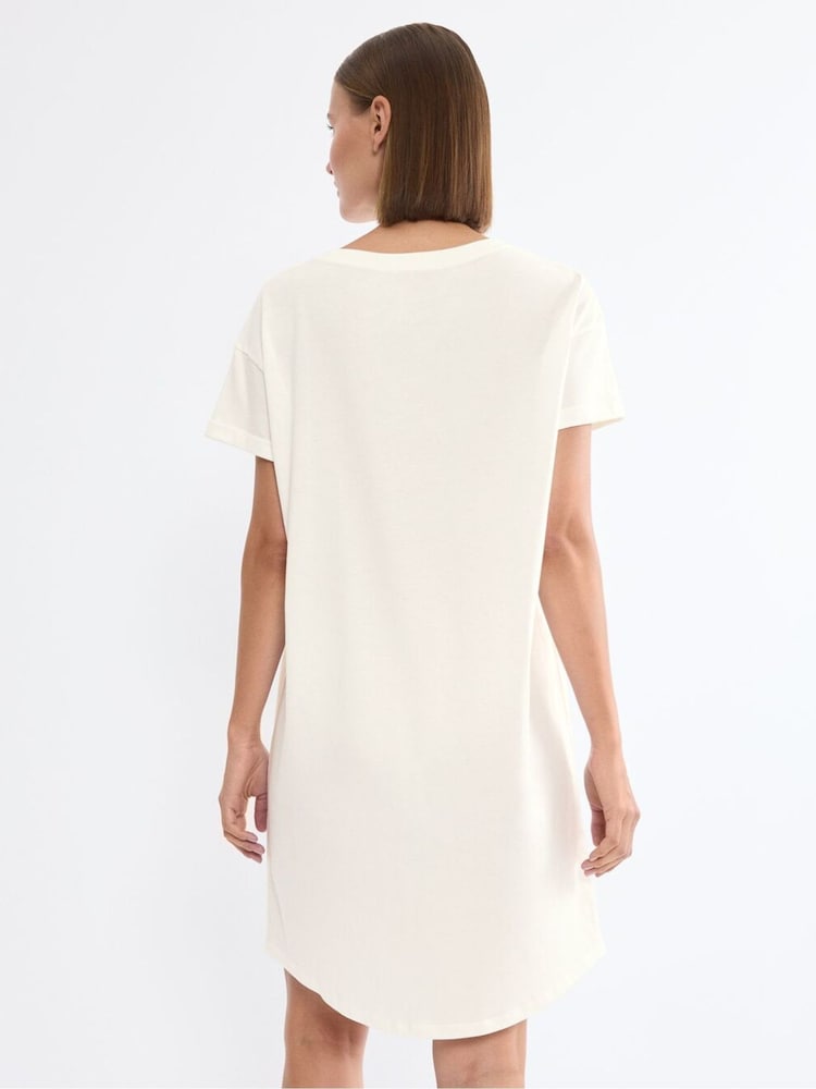 Triumph Cream Short Sleeved Nightdress - Image 2 of 4