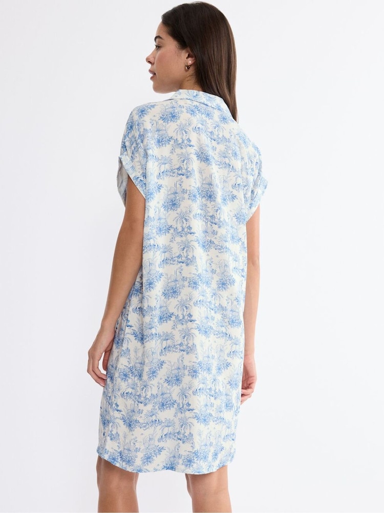 Triumph Blue Boyfriend Fit Nightshirt - Image 2 of 4